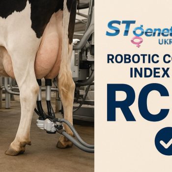 Роботизовані бугаї ST Genetics та індекс RCI